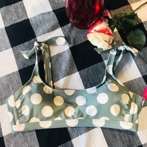 Xhilaration Shoulder Tie Bralette Bikini Top